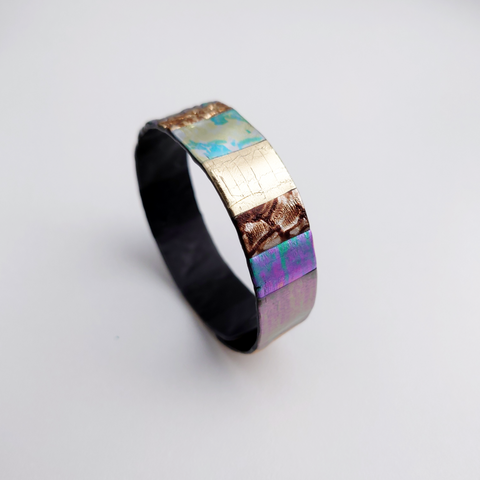 Bracelet colorful Armbånd farverigt fleksibelt smalt