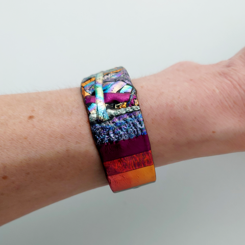 Bracelet Luxury Multicolor Bordeaux Armbånd