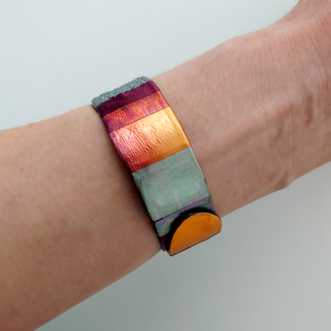Bracelet Luxury Multicolor Bordeaux Armbånd