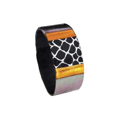 Armbånd Black Snake Orange