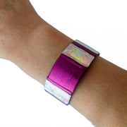 Bracelet Flower Purple & Rose