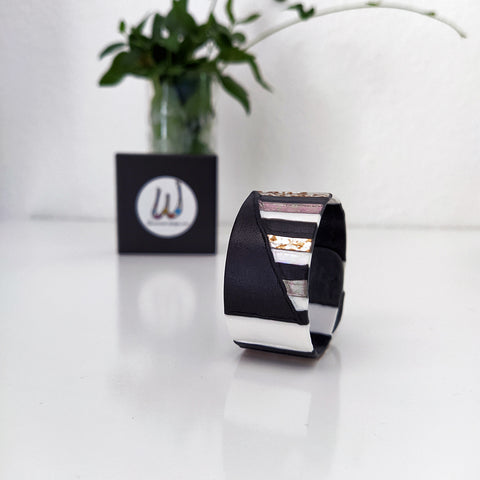 Armbånd Luxury Bracelet Black & White