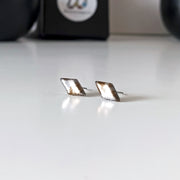 Øreringe Simple Pair Diamant Silver Mix